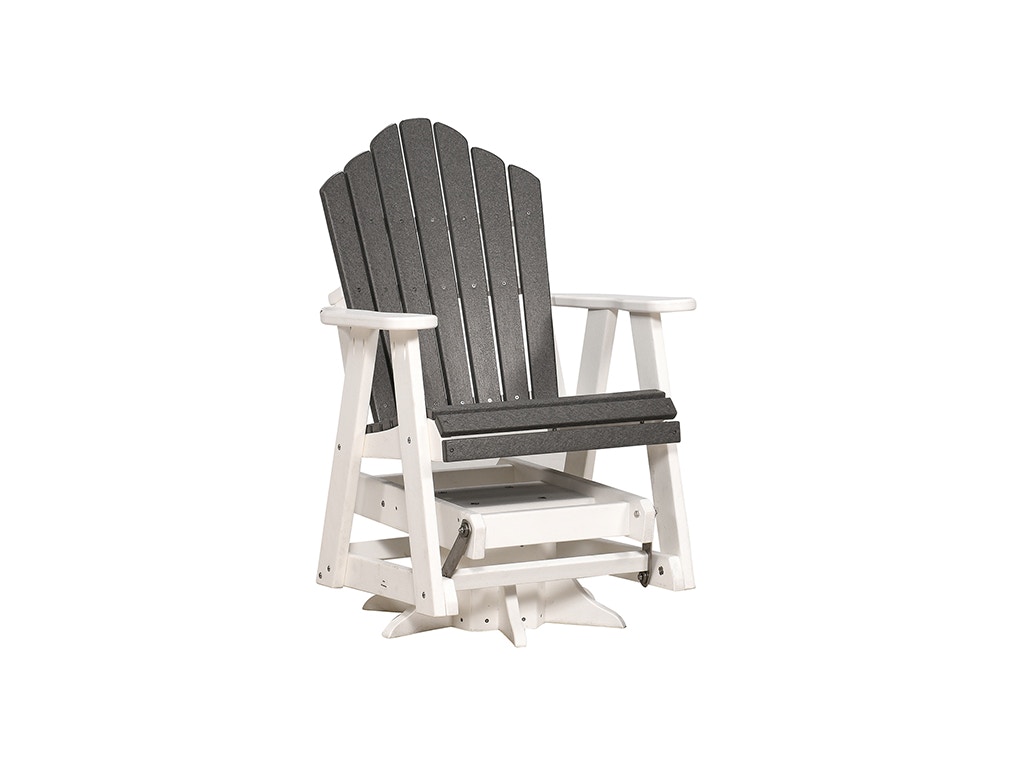 White shop glider chair