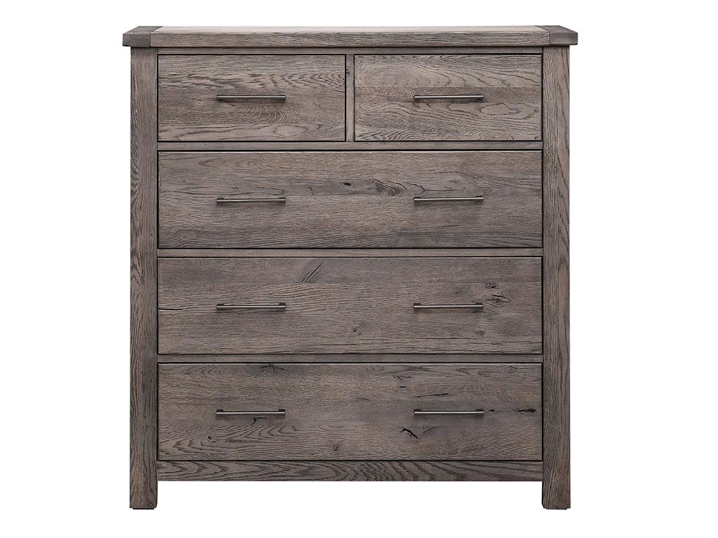 5 drawer store grey dresser