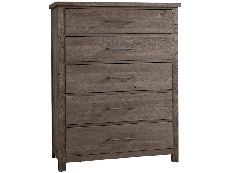Vaughan-Bassett Furniture Company Dovetail Mystic Grey 5 Drawer Chest 751-115 673225683