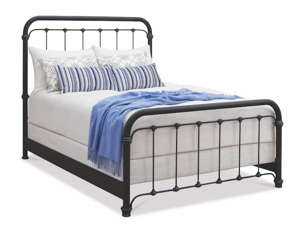 Wesley Allen Braden Aged Iron Metal Bed 1001