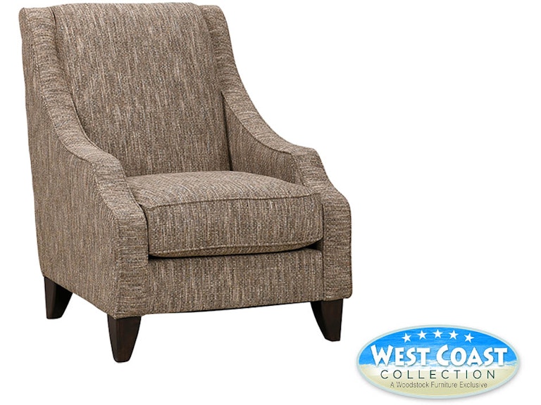 West Coast Collection Landsbury Aerosmith Cinder Accent Chair LANDACCCH 474288016