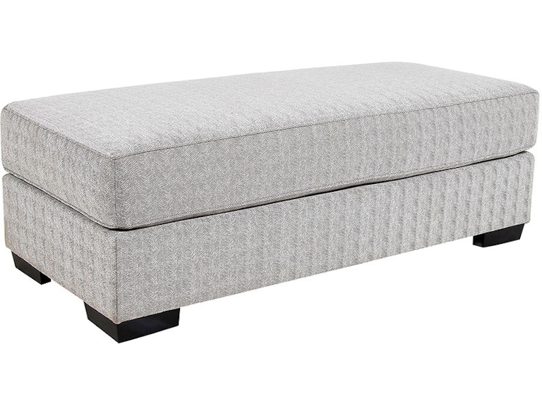 West Coast Collection Pipeline Diana Nickel Down Ottoman 110725348