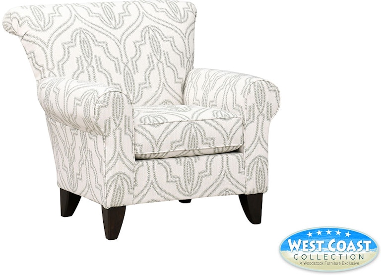 West Coast Collection Regency Belicourt Mineral Accent Chair REGCHA 846473031