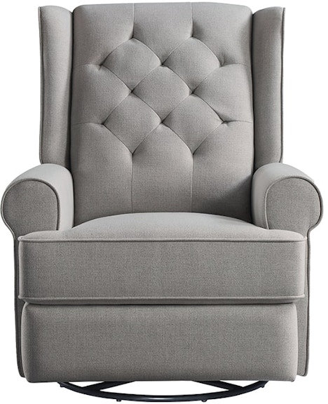 WESTWOOD DESIGN Amelia Charcoal Power Gliding Recliner 483766931