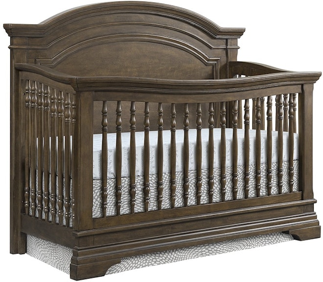 WESTWOOD DESIGN Olivia Rosewood Arch Top Convertible Crib 032623150