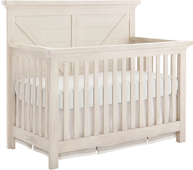 WESTWOOD DESIGN Westfield Brushed White Convertible Crib 338251193