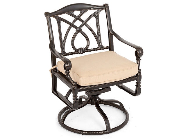 Outdoor Patio Grand Terrace Cast Aluminum Swivel Rocker 5730371