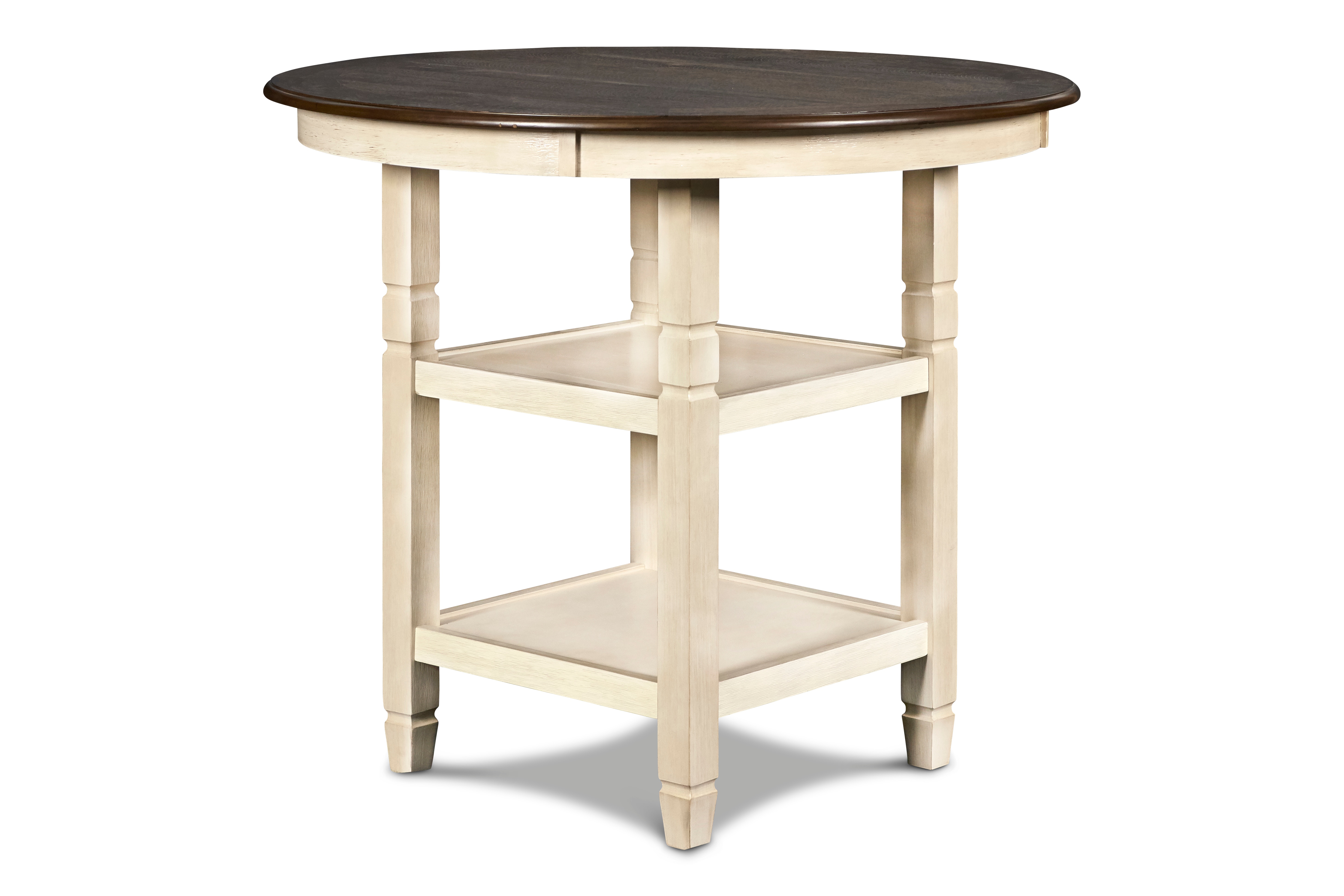 New Classic Prairie Point D058W-13 ROUND COUNTER HEIGHT TABLE