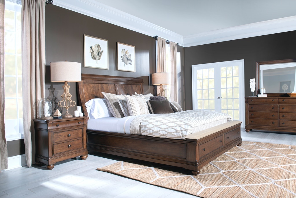 Legacy classic store furniture bedroom set