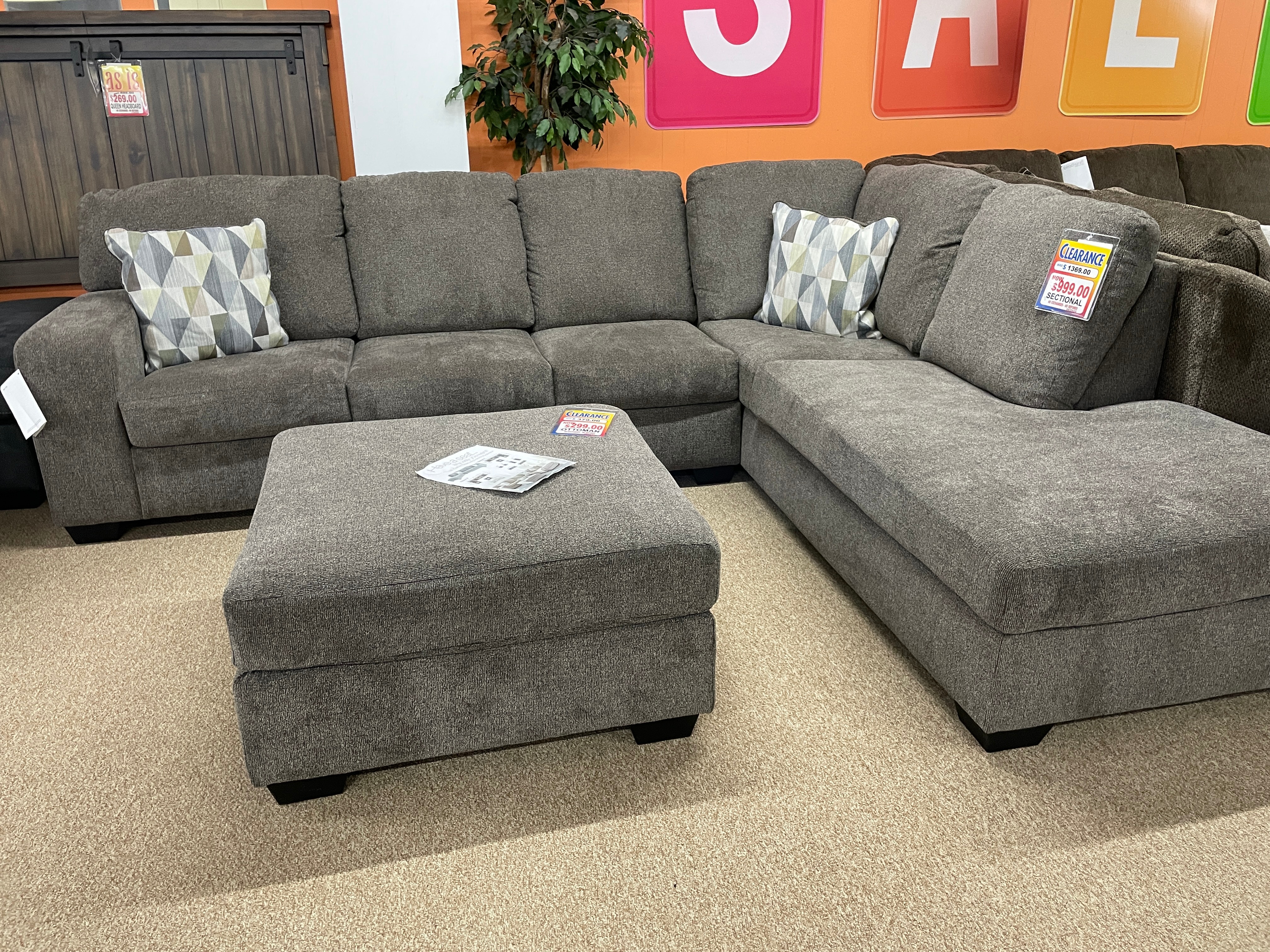 Ashley Sectional - Skaff Furniture Carpet One Floor & Home ...