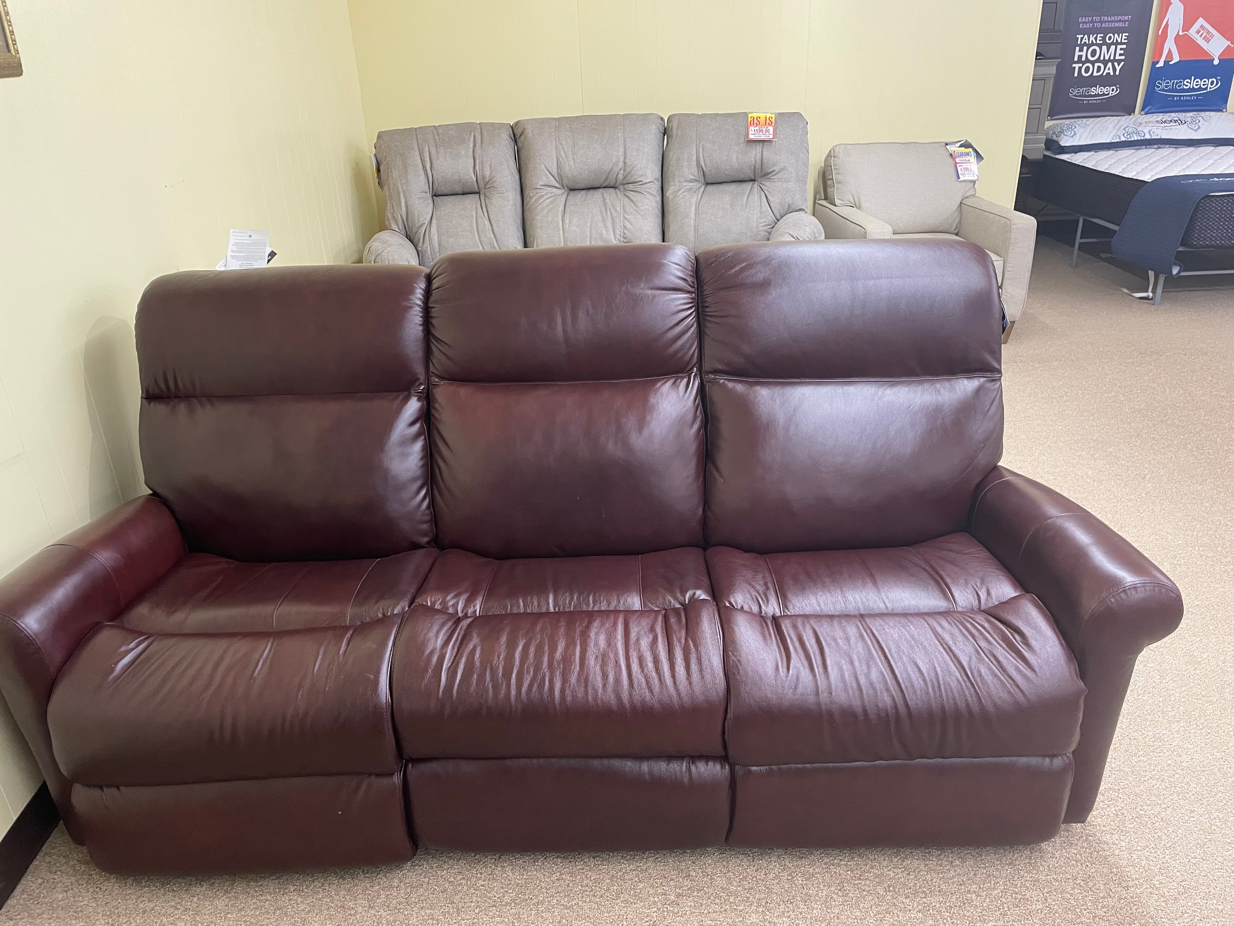 Flexsteel Flexsteel Leather Reclining Sofa 