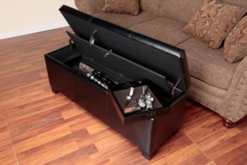 Gun concealment 2024 storage bench