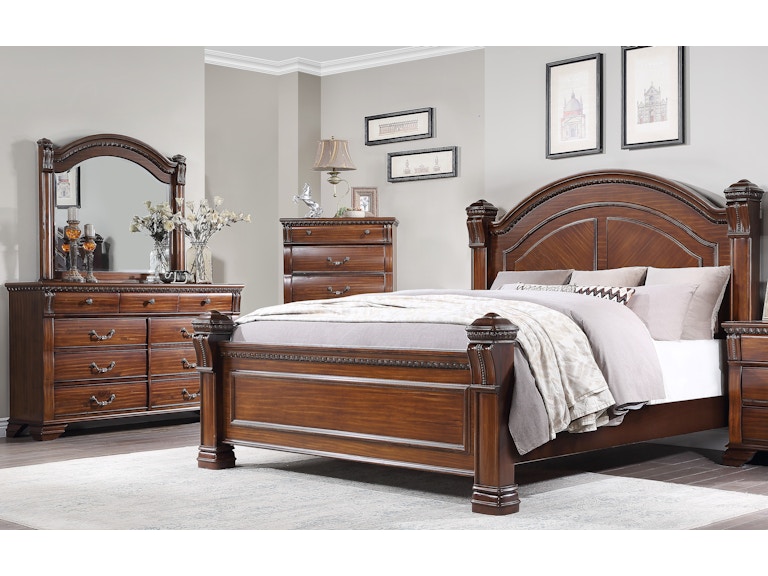 Isabella 4 Piece King Bedroom - Farmers Home Furniture