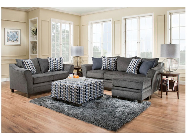 155869 Denver Sofa by Chelsea Home Furniture w/Options