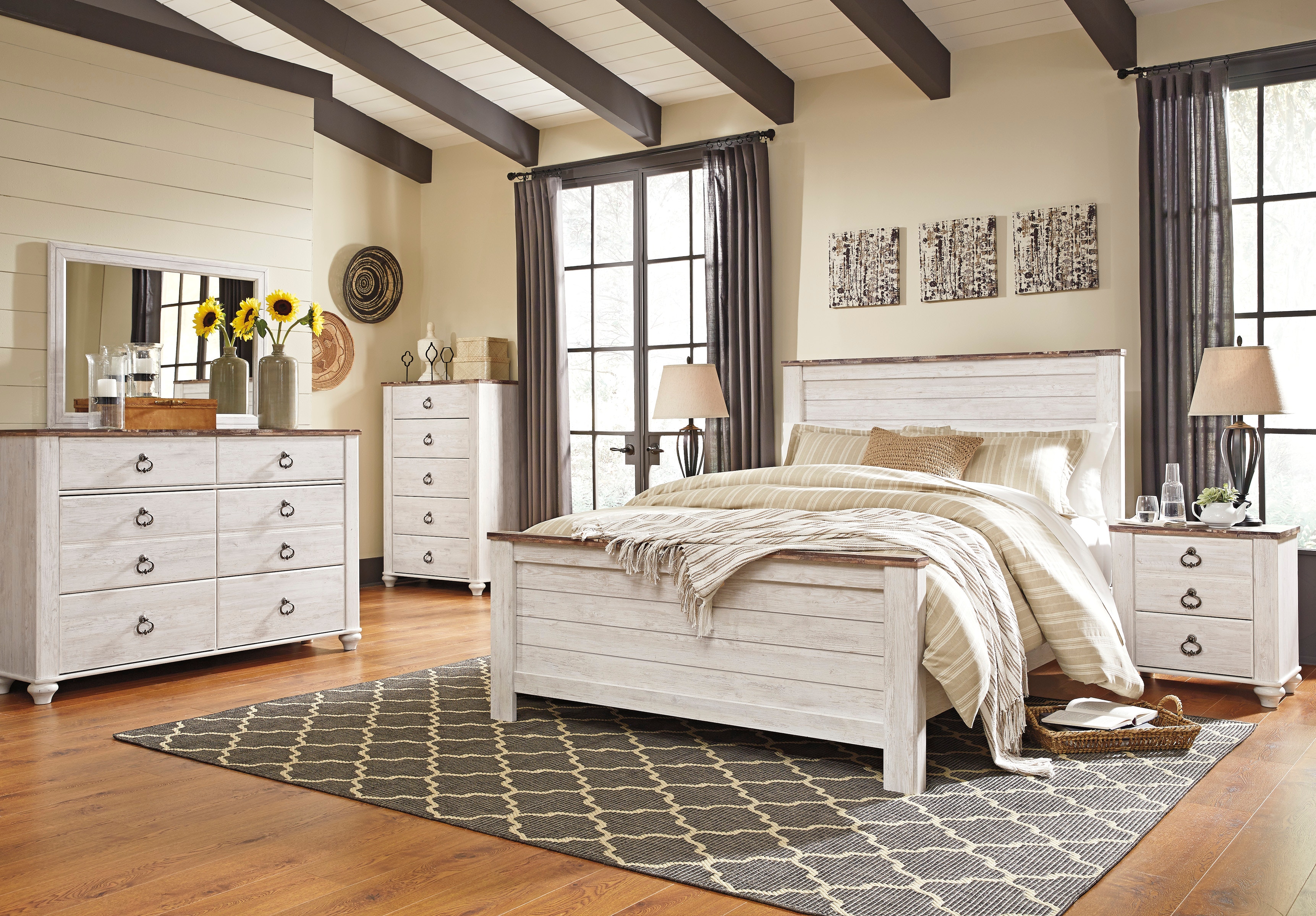 Ashley master bedroom deals sets