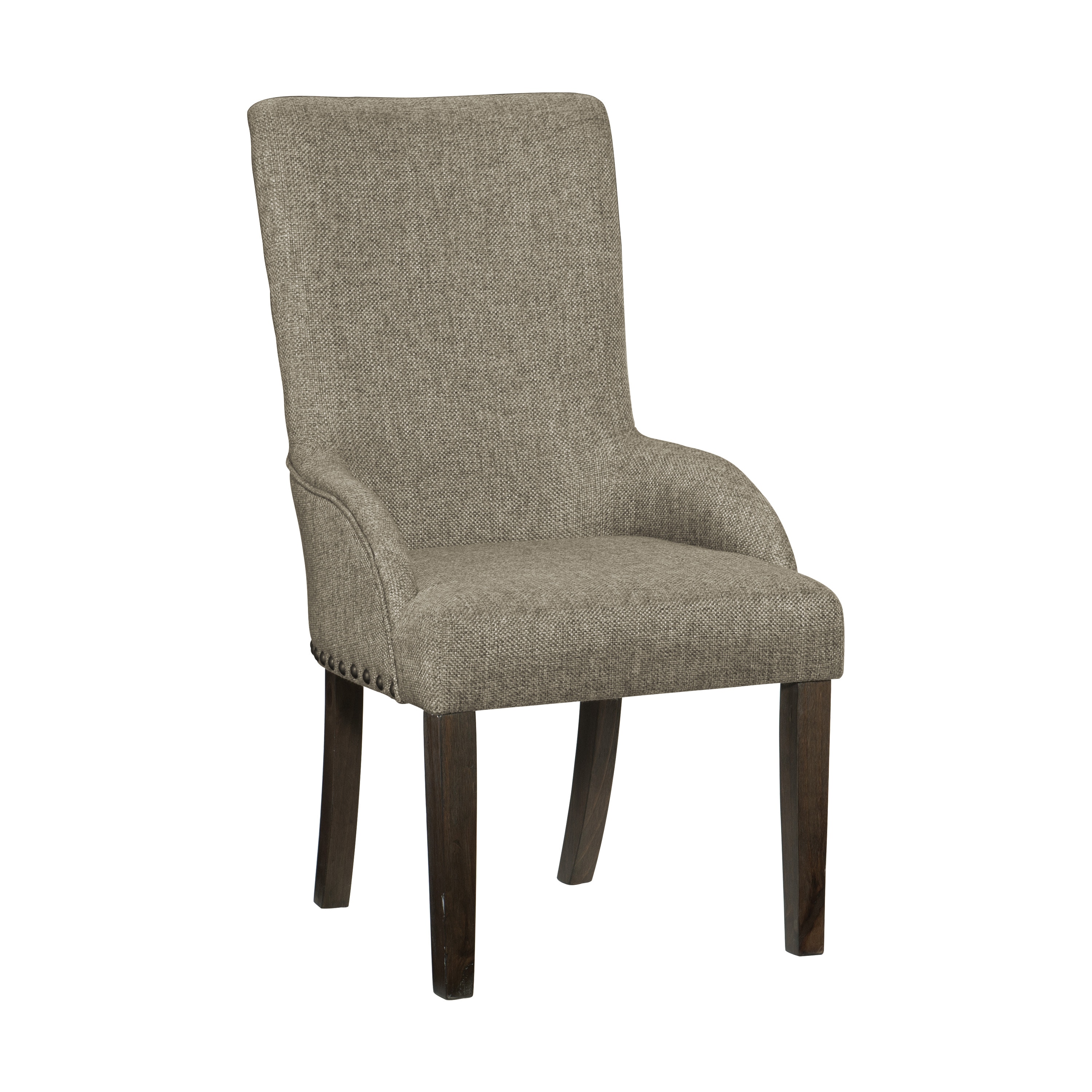 Neutral upholstered 2024 dining chairs