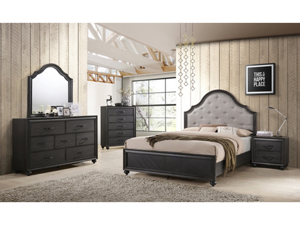 Spencer Queen Bed Dresser Mirror Farmers Home Furniture