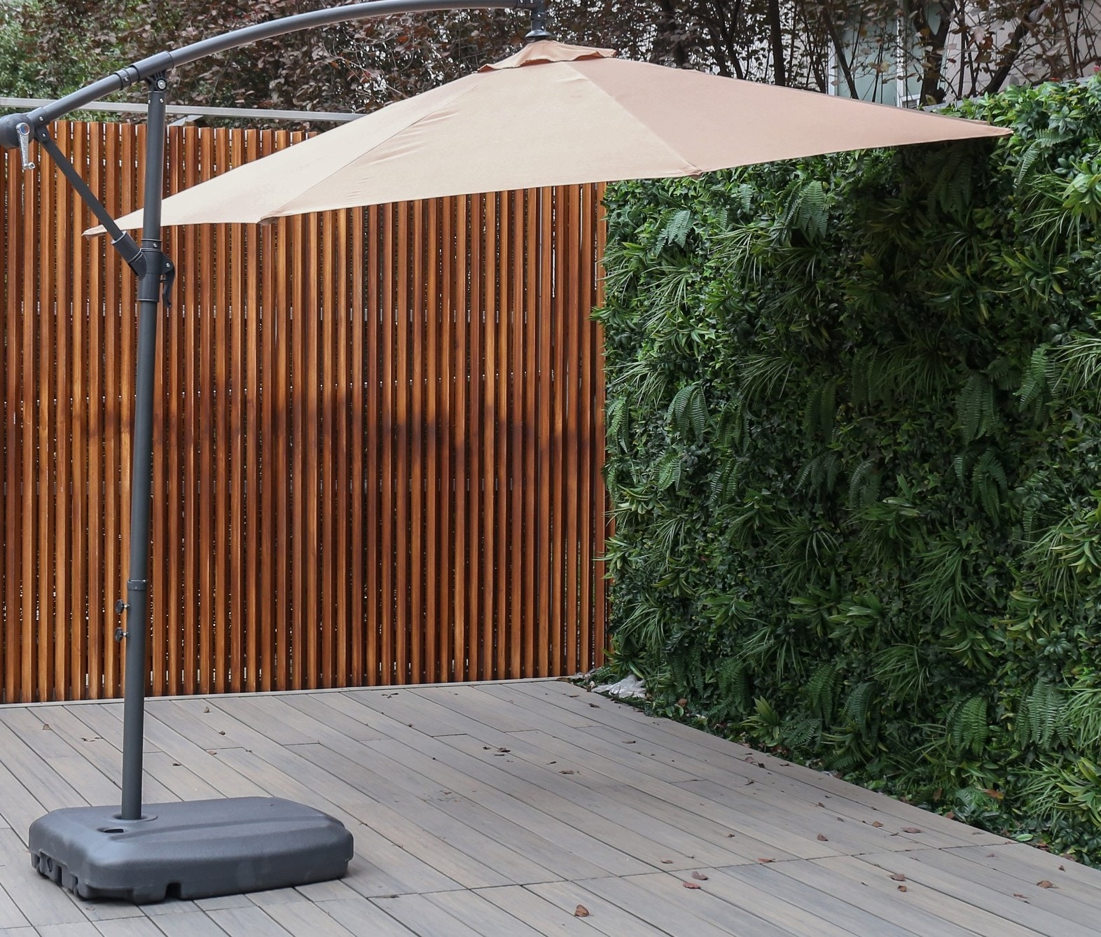 hanging umbrella base
