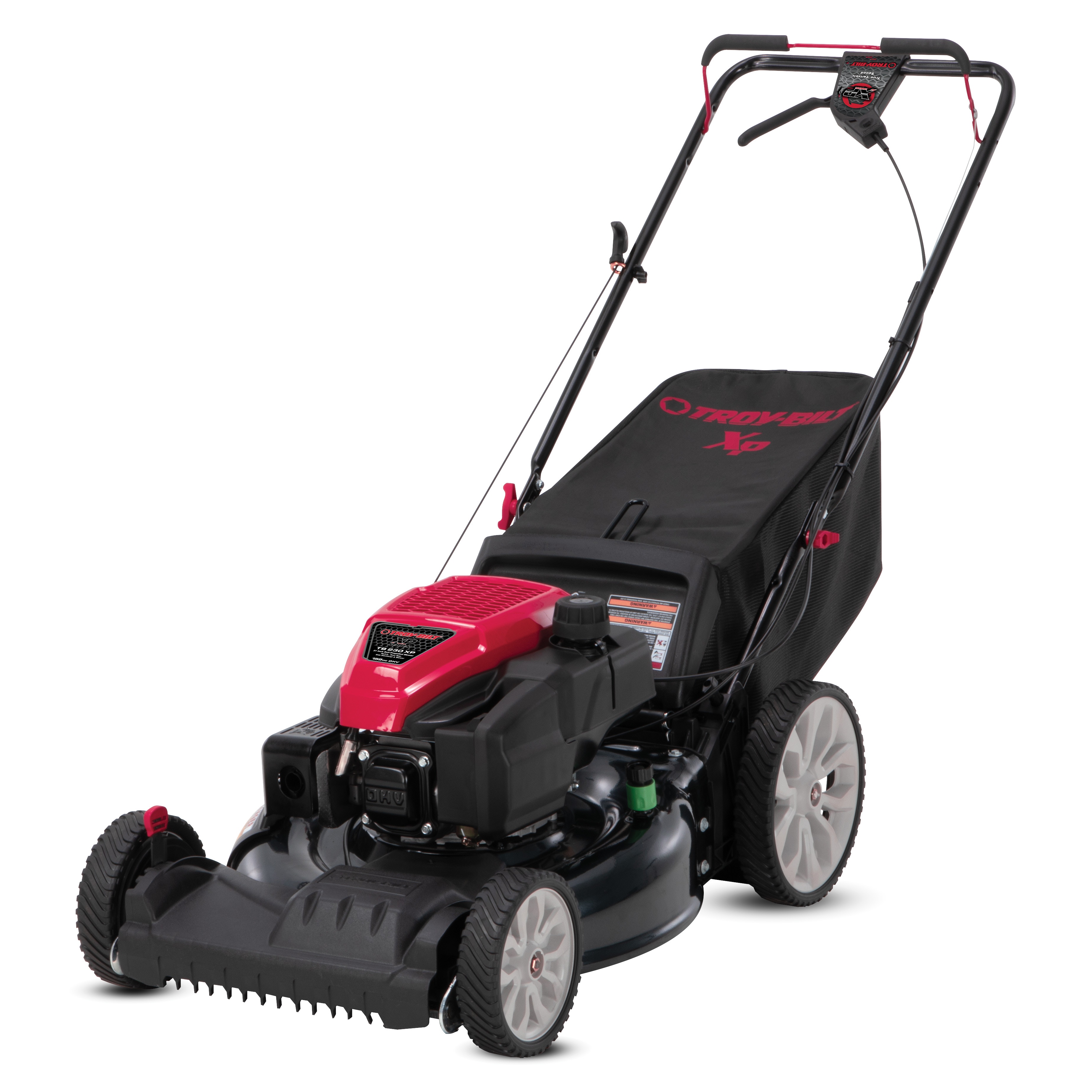 troy bilt self propelled push mower