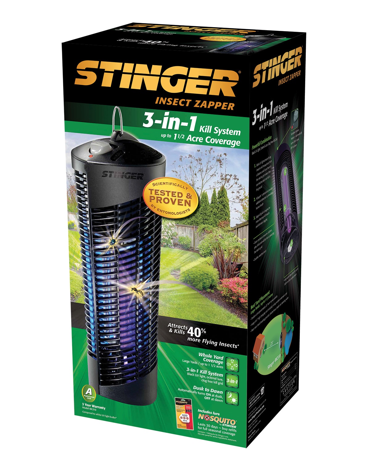 Stinger bug clearance zapper