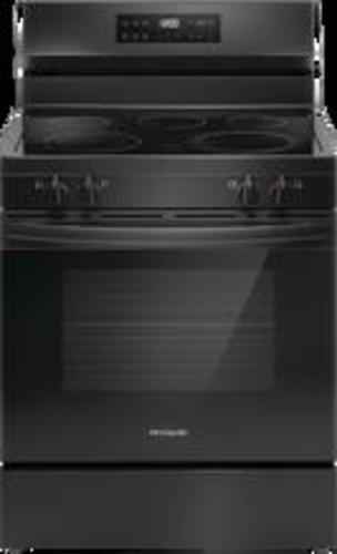 5.3 Cu Ft Smooth Top Range BLK