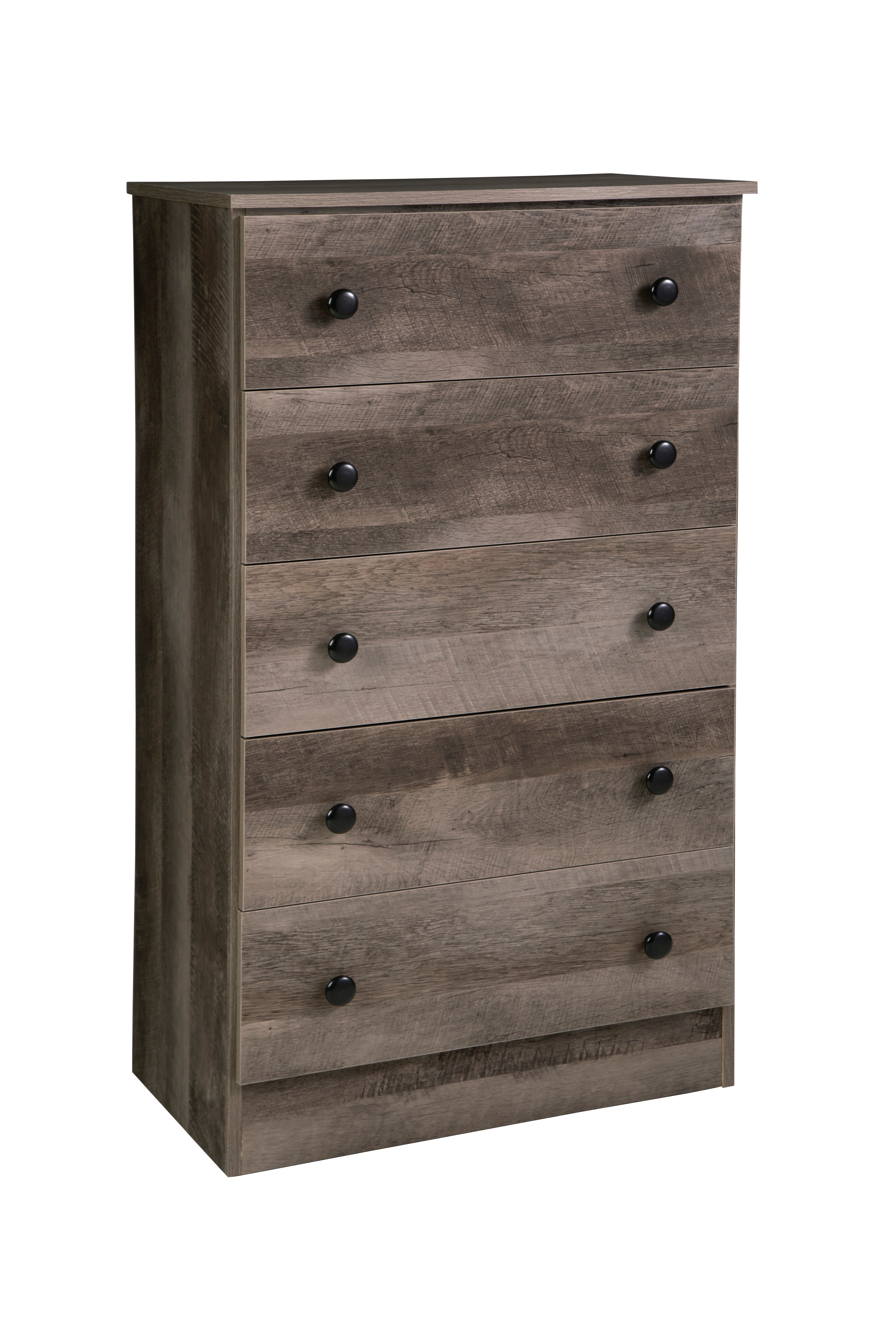 5 Drawer Chest in Gray store Dresser