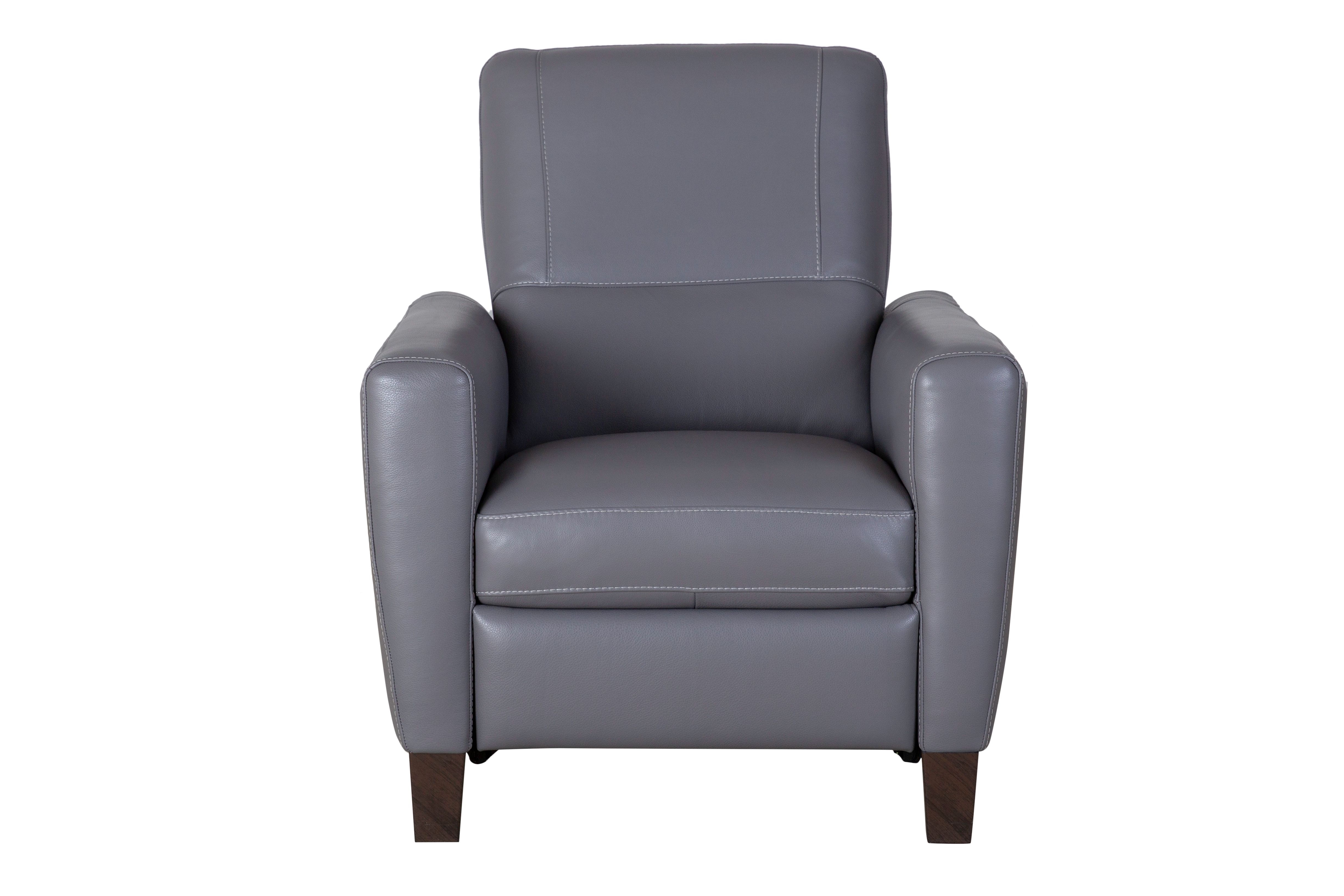 natuzzi leather rocker recliner