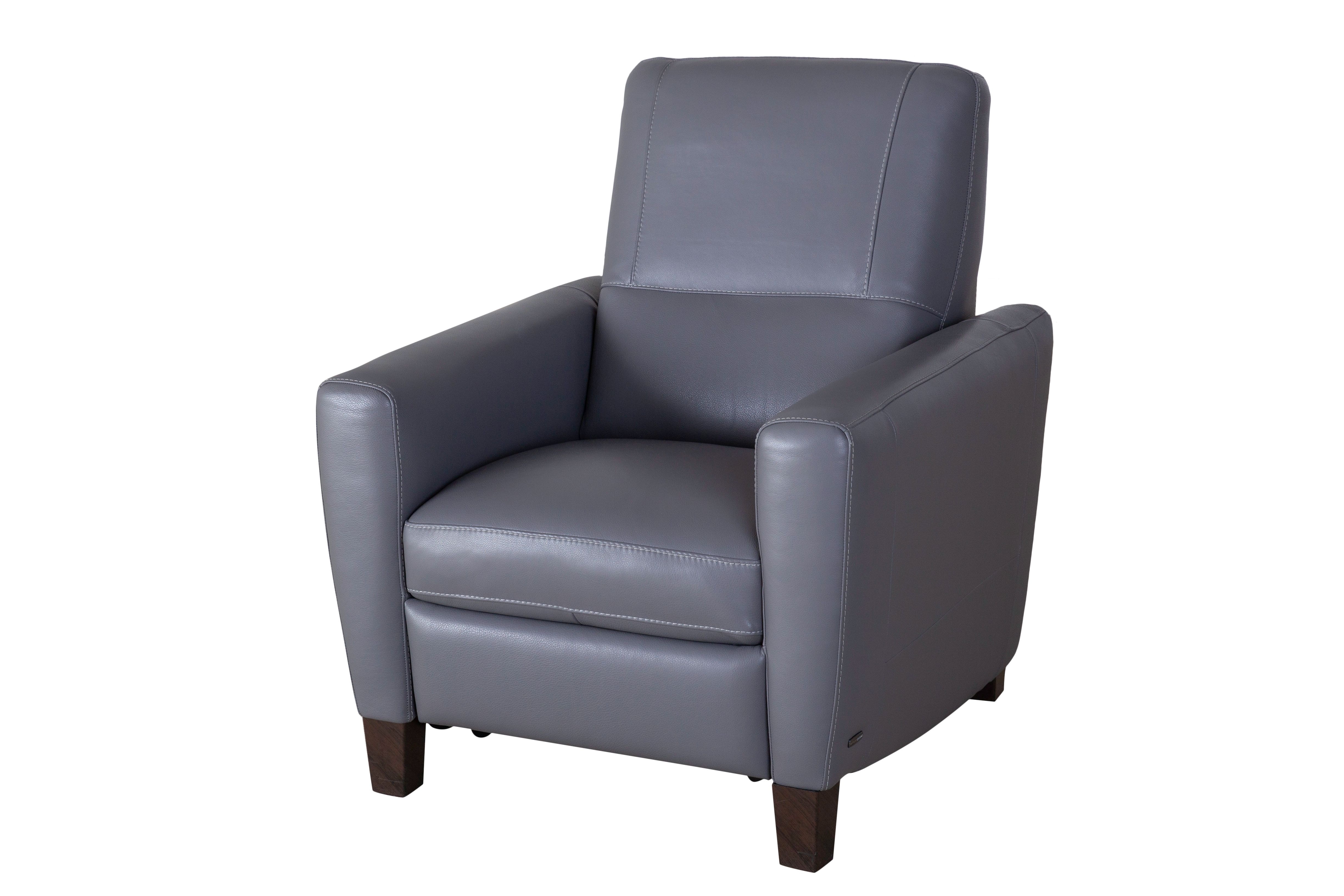 natuzzi leather power recliner