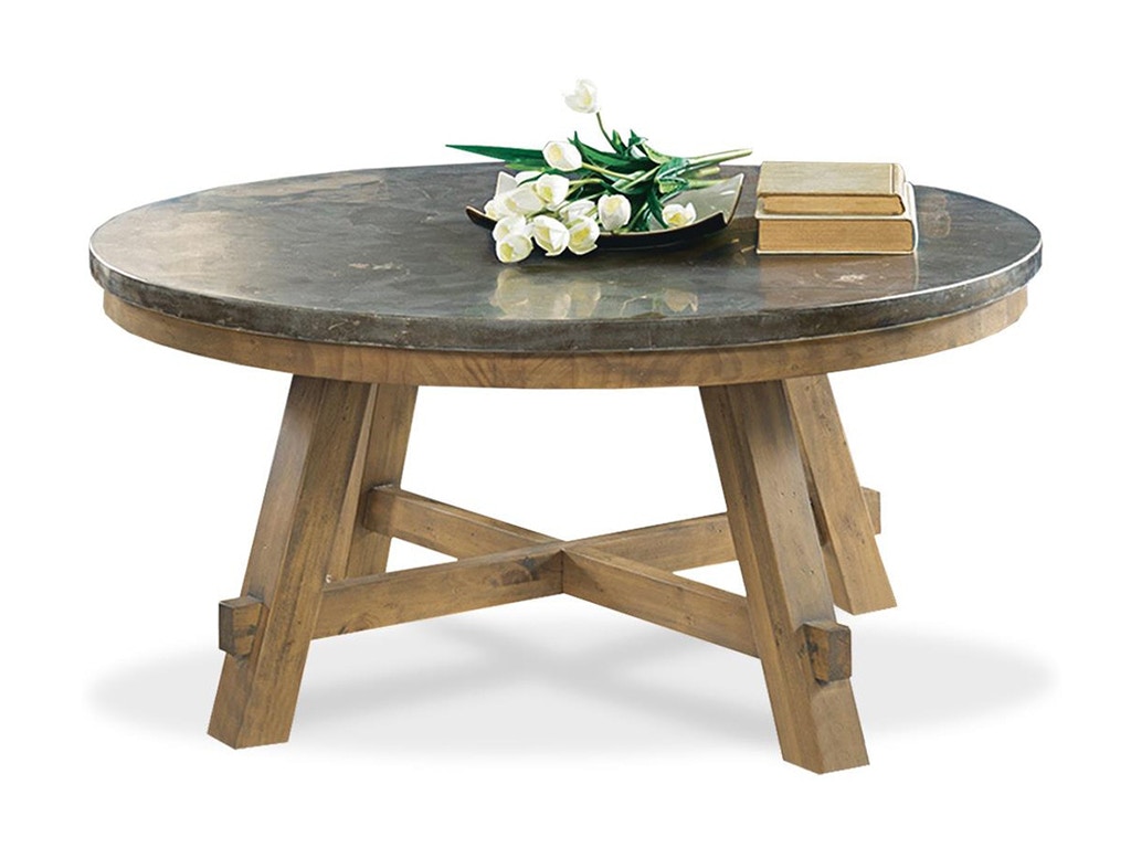 Riverside Weatherford Round Cocktail Table 16501