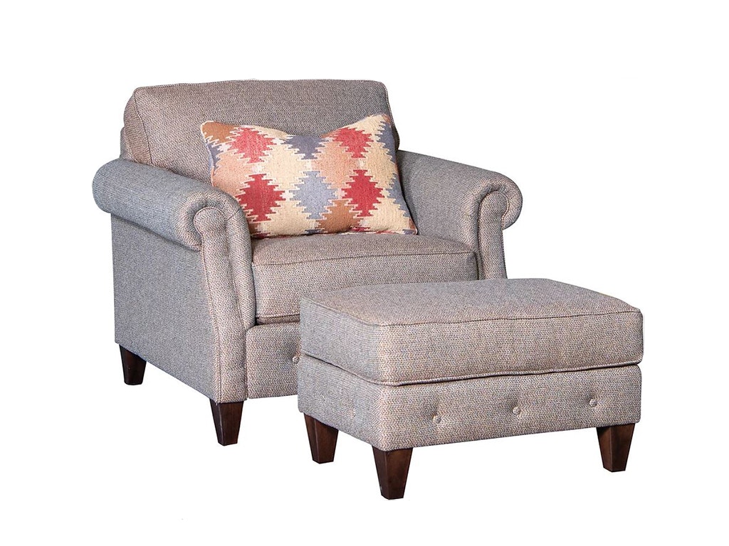 American Heritage by Mayo Obsession Fabric Chair 3386F40