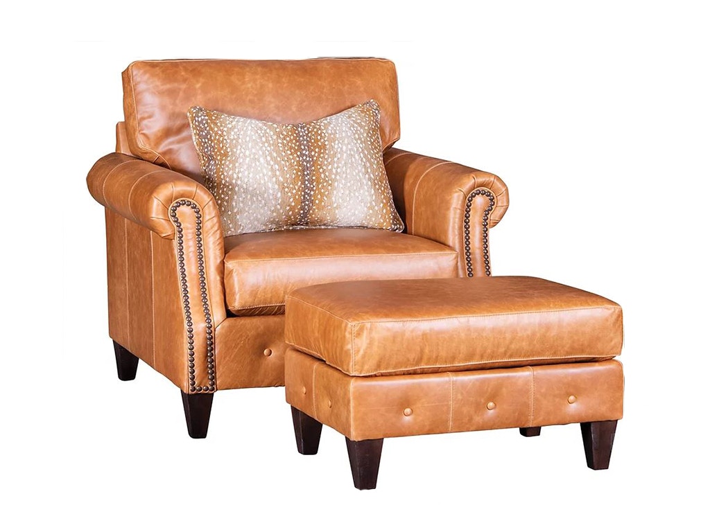 American Heritage by Mayo Obsession Leather Chair 3386L40