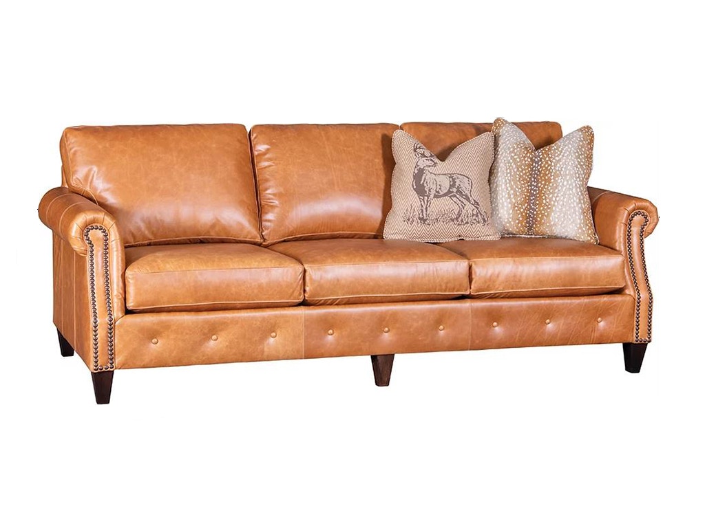 American Heritage by Mayo Obsession Leather Sofa 3386L10
