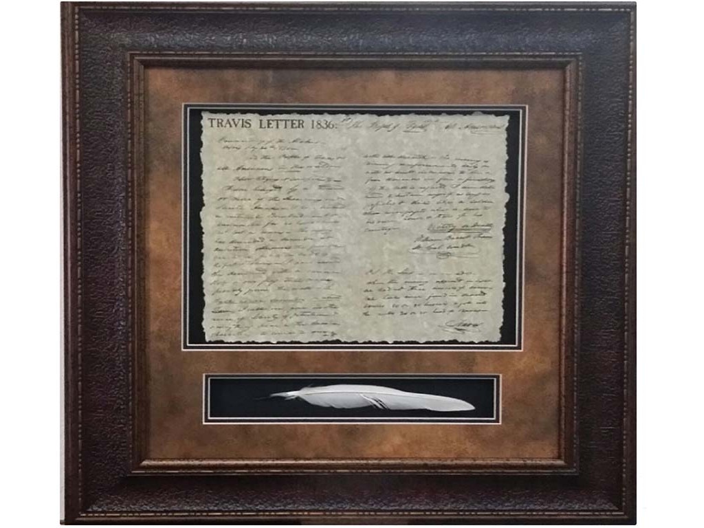 Picture King Accessories Travis Letter With Quill 3D1402022 Furniture Picture King Accessories Travis Letter With Quill 3D1402022 Furniture
