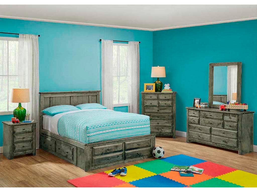 Laguna Platform Storage Bed Full RG