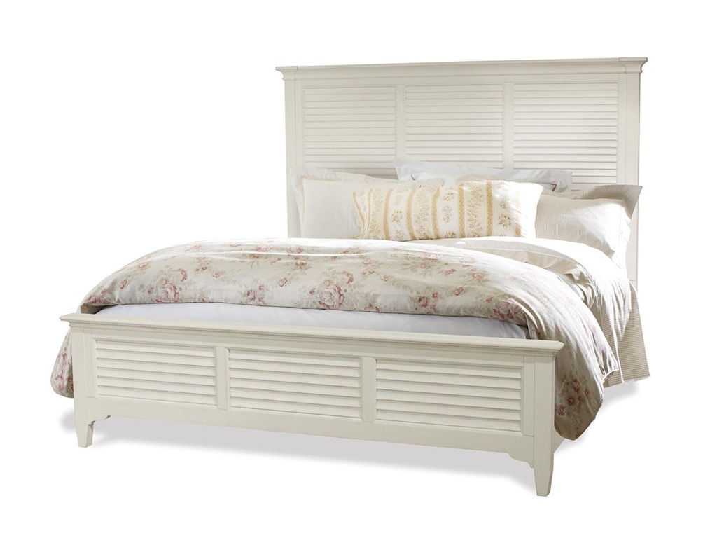 Riverside Myra Louver Queen Bed 59370