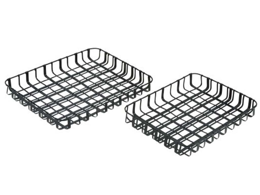 UMA Home Decor UMA Metal Tray Set of 2 65570
