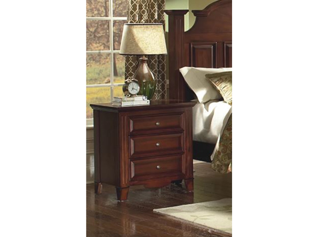 Bedroom New Classic Drayton Hall Nightstand 6740 040 Furniture Market Austin Tx