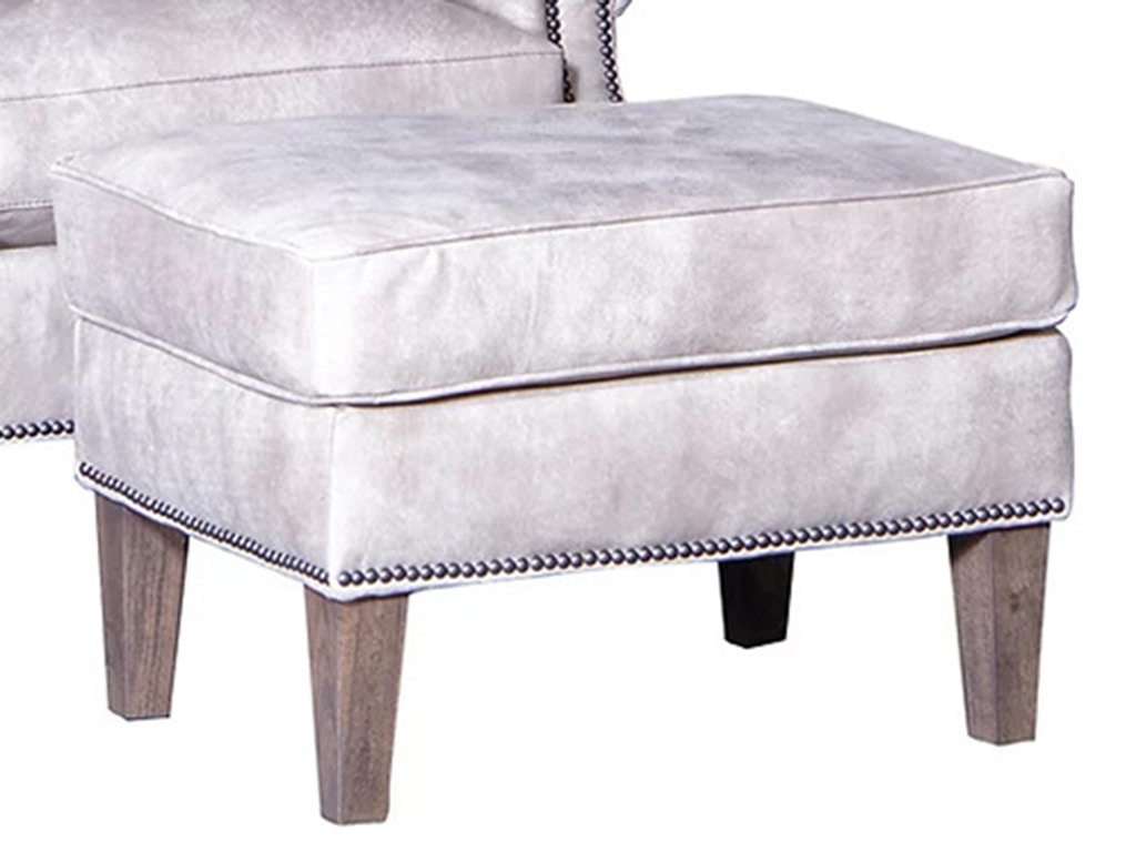 American Heritage by Mayo Canyon Leather Ottoman 8486L50