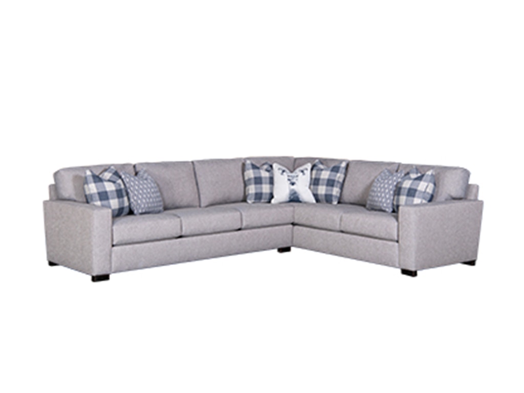 American Heritage by Mayo Decoy Fabric Sectional 8886F74