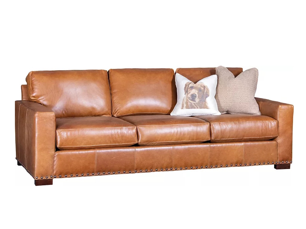 American Heritage by Mayo Decoy Leather Sofa 8886L10