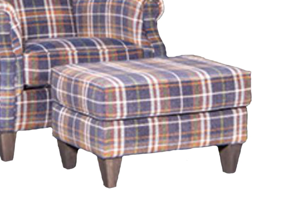 American Heritage by Mayo Sandbar Fabric Ottoman 9686F50
