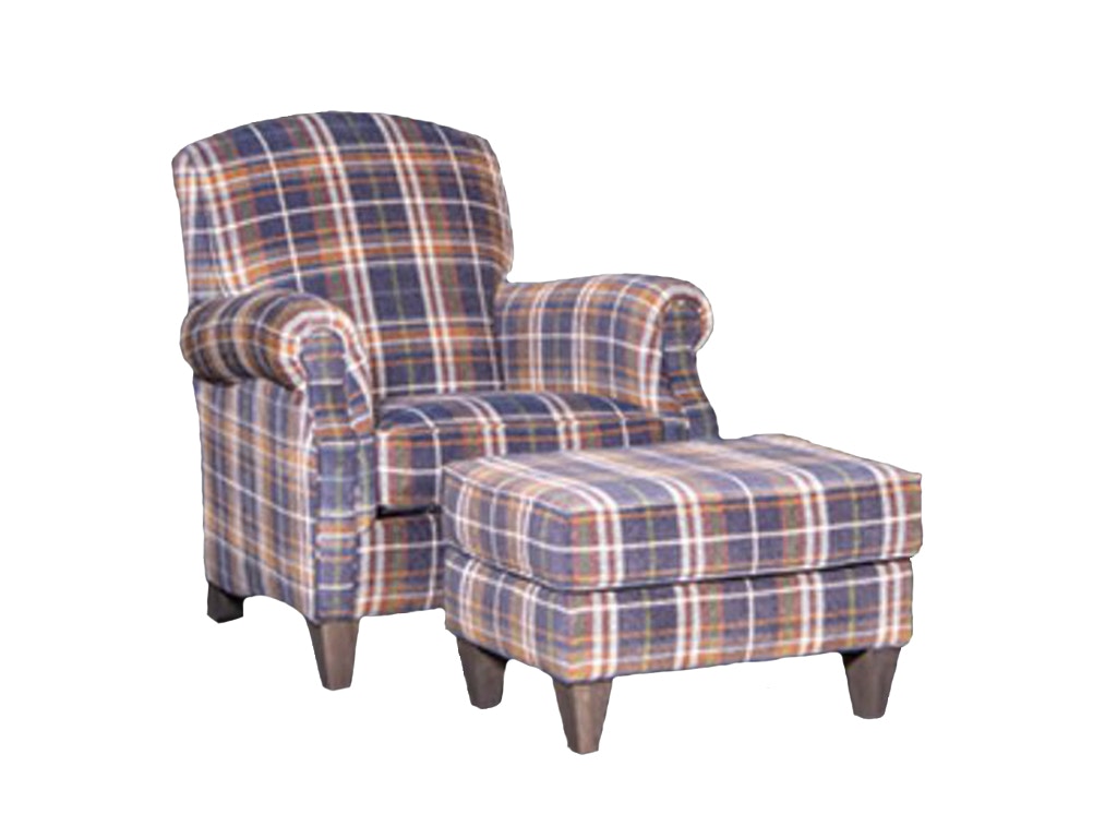 American Heritage by Mayo Sandbar Fabric Chair 9686F40