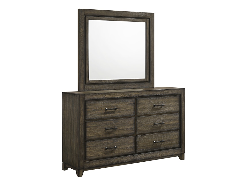 New Classic ASHLAND MIRROR - RUSTIC BROWN B923-060