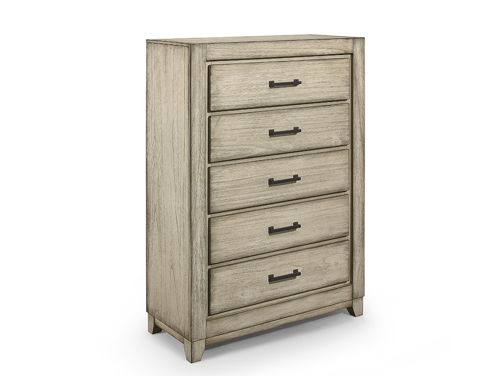 New Classic ASHLAND CHEST - RUSTIC WHITE B923W-070