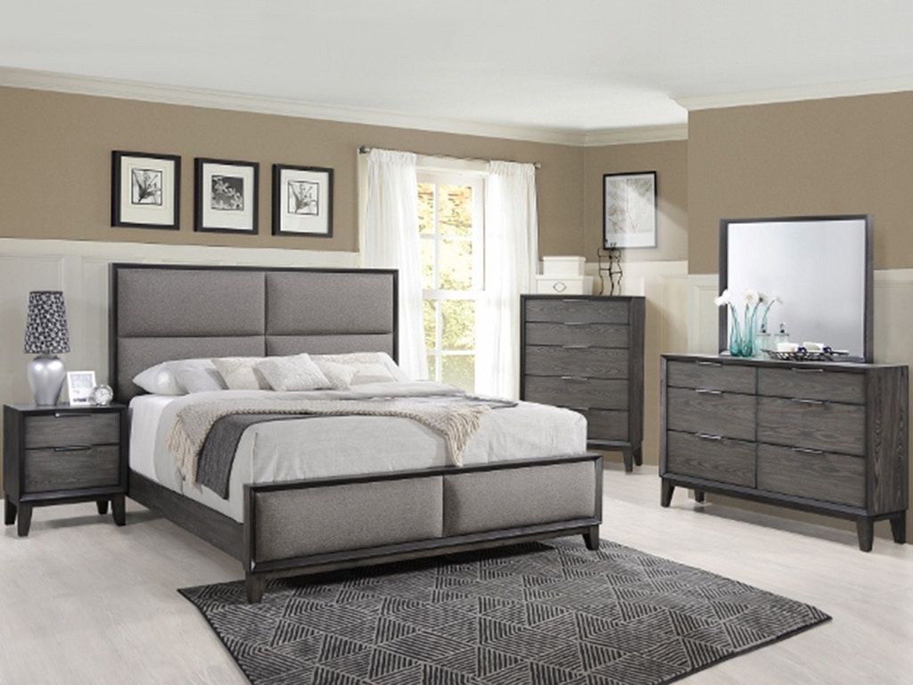 Crown Mark Bedroom Florian King Bed B6570K - Furniture Market
