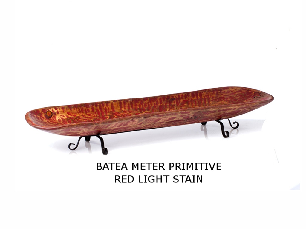 Mexican Country Imports Batea Meter Primitive Red Light Stain BMPRLS