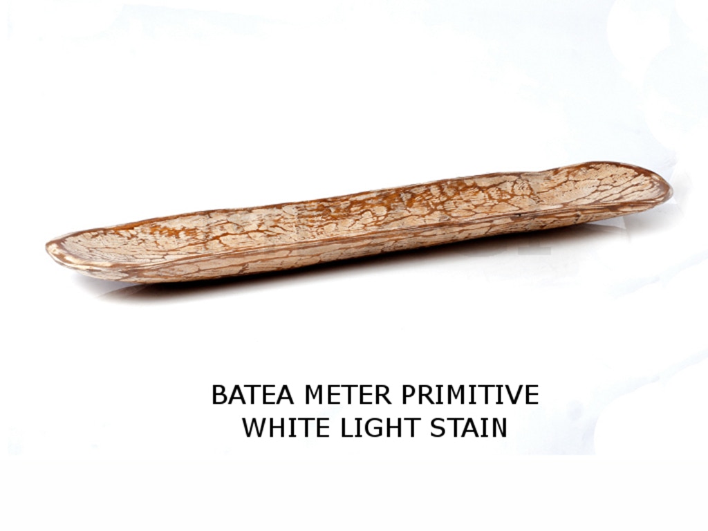 Mexican Country Imports Batea Meter Primitive White Light Stain BMPWLS