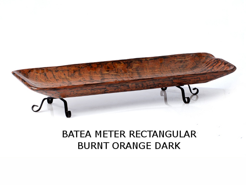 Mexican Country Imports Batea Metro Burnt Orange BMBO