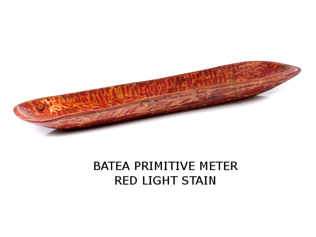 Mexican Country Imports Batea Primitive Meter Red Light Stain BPMRLS