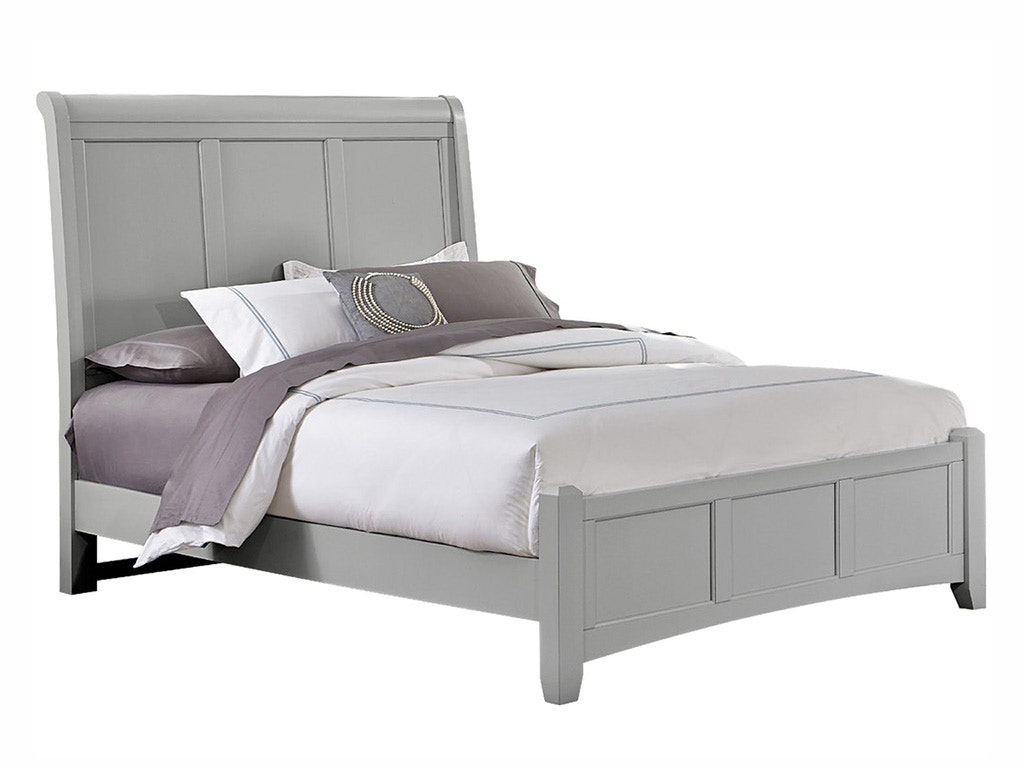 Vaughan-Bassett Furniture Company Bonanza Grey Sleigh Bed BB26-553 Bed